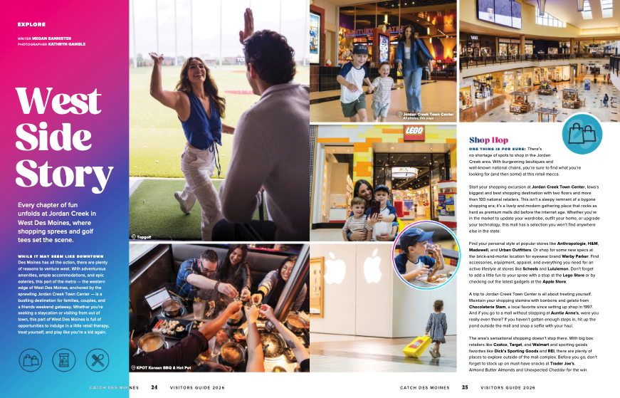 Lots of Peak models featured throughout the 2026 Catch Des Moines Visitors Guide including the cover! 

#iowamodels #iowamodelingagency #iowatalentagency #iowatalent #midwestmodels #Iowamodel #midwestmodel #iowamodel