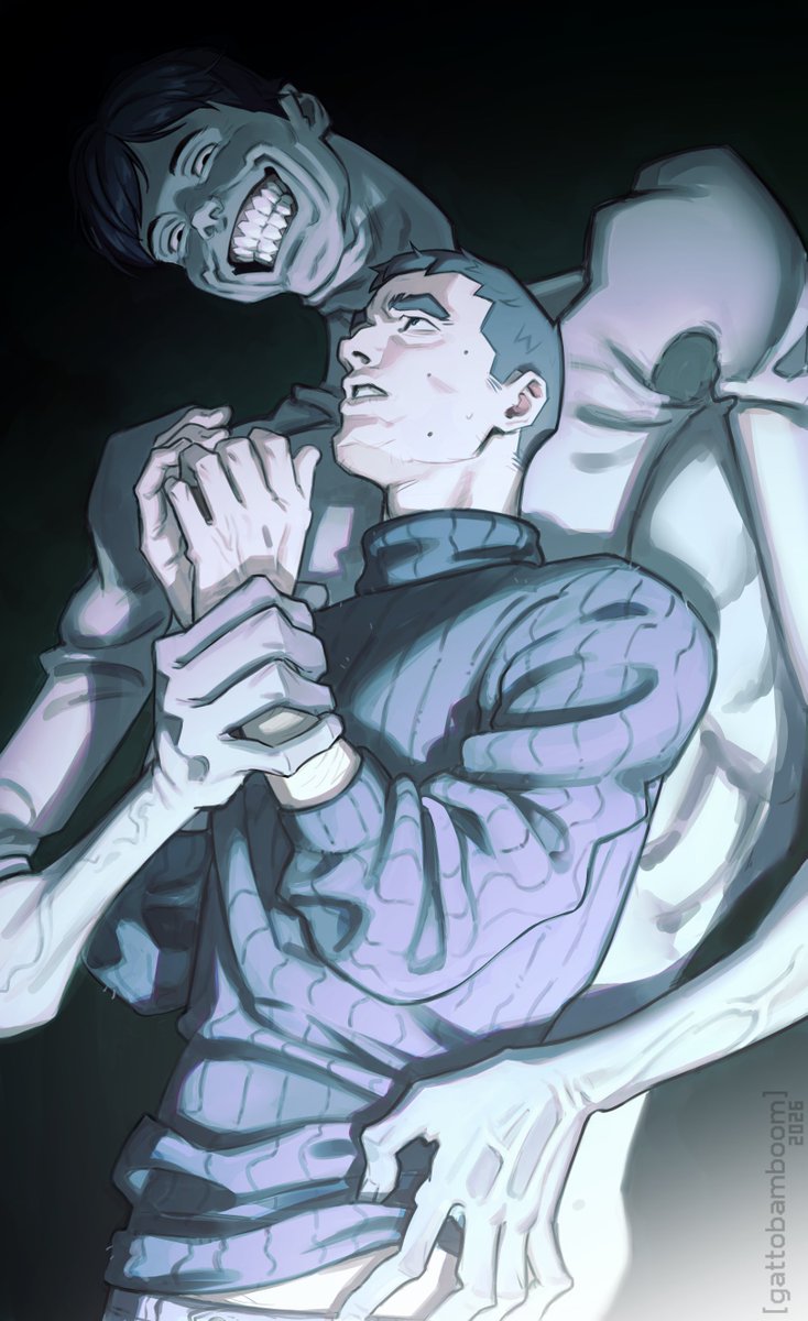 finally, he’s alone.
#noimnotahuman #ninah #palegun