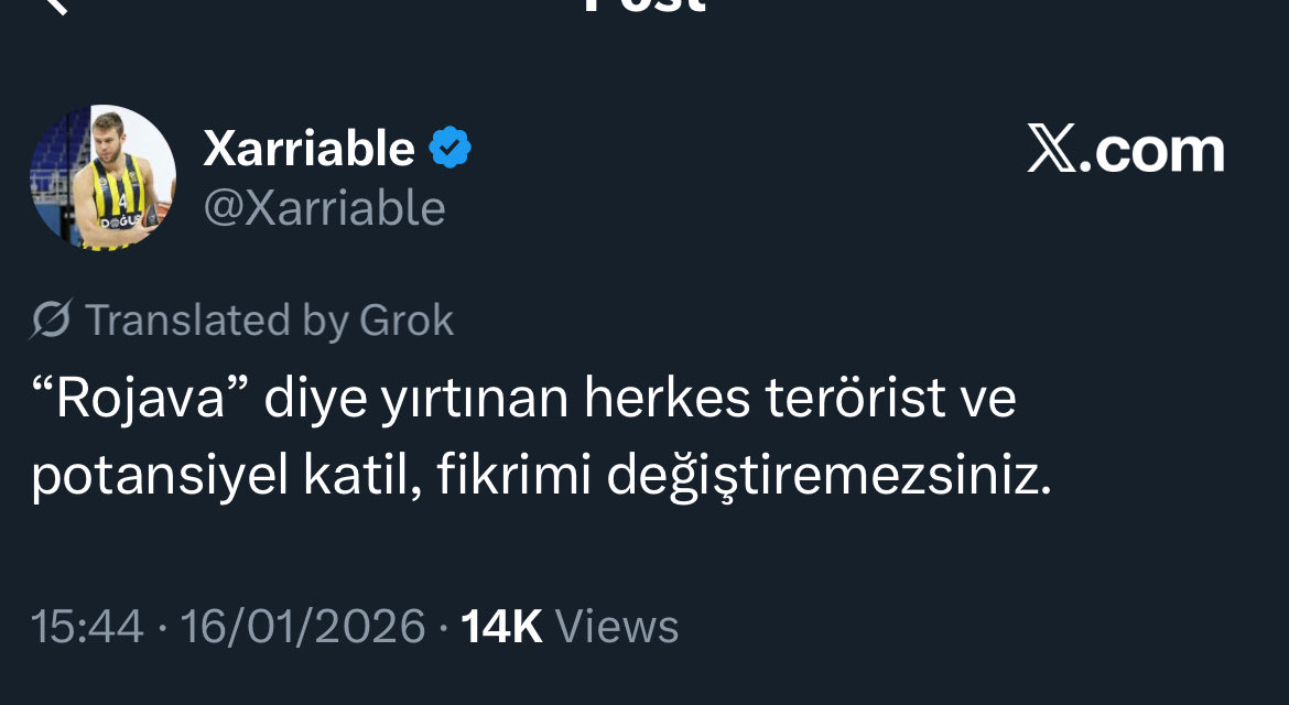 Senin fikrin çok da sikimizde değil açıkçası.