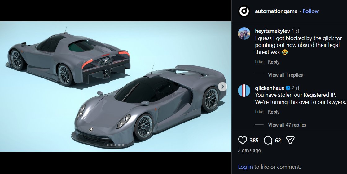 🚨 BREAKING NEWS!! 🚨

Fat balding retard threatens to sue Automation developers over a player-made car design

Be so fr dawg LMFAOOO 😭😭😭