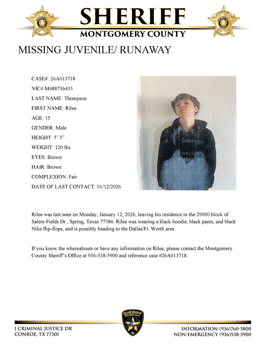 MCTXSheriff tweet media