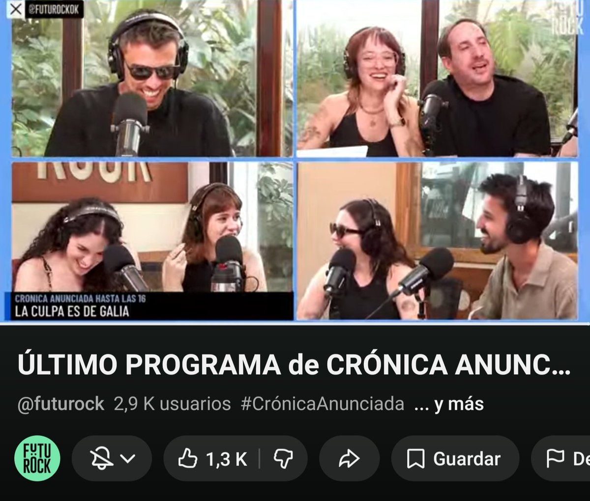 Necesito que éste team tenga un streaming donde sea y si es posible de noche <a href="/juan_amorin/">Juan Amorín</a> <a href="/galiamoldavsky/">Galia Moldavsky</a> <a href="/Cronicanunciada/">#CronicaAnunciada</a>