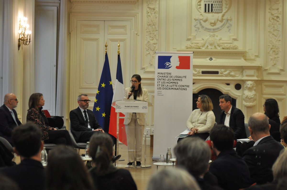 Image de Préfet de Bretagne et d'Ille-et-Vilaine - #Égalité | « Partout en France, les talents sont là. »
À Rennes, Aurore  Labed Bergé, ministre délég