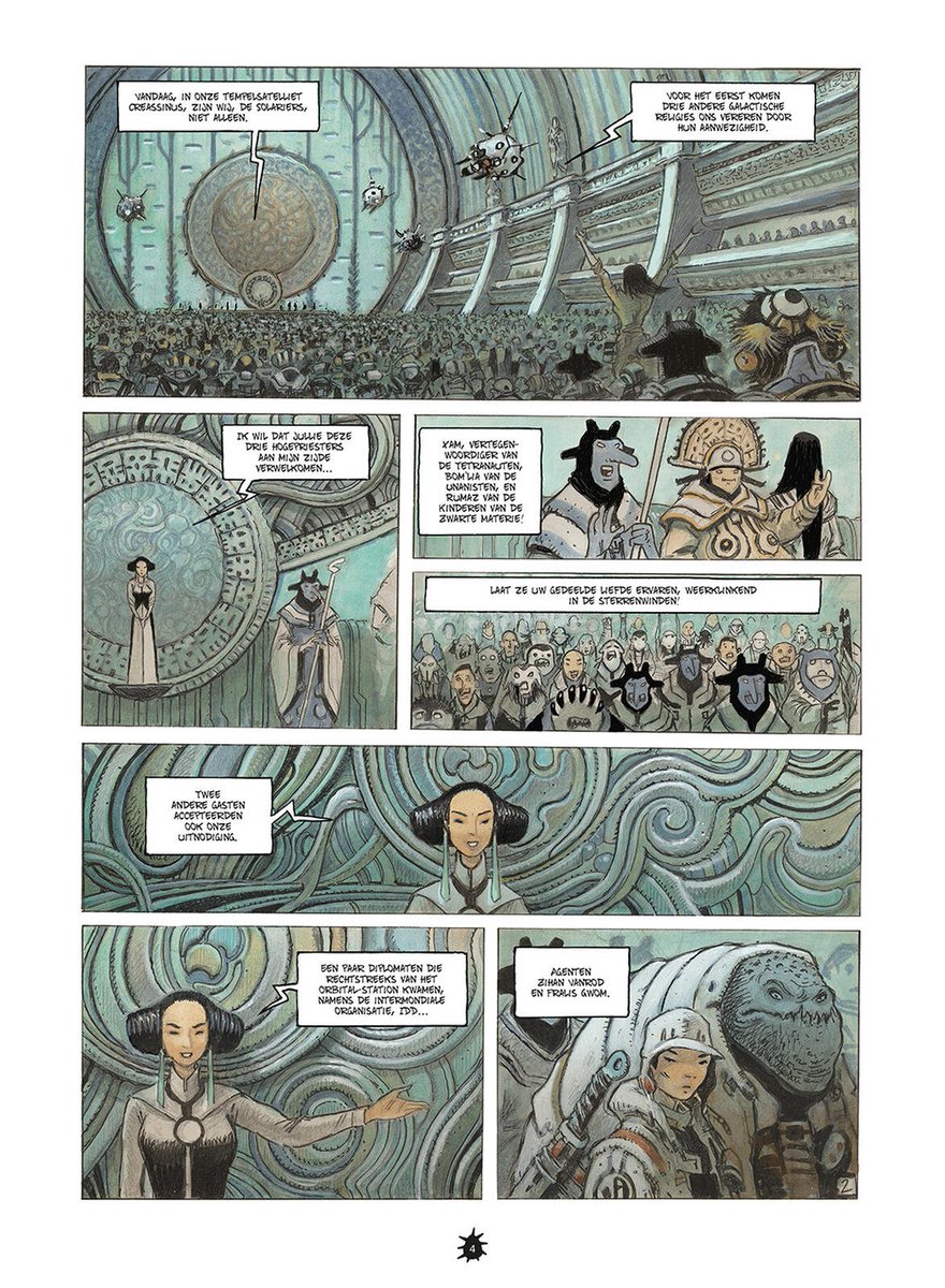 stripland_BENL's tweet photo. In de hoofdreeks van #Orbital is deel 9 verschenen, Opstand. Dit verhaal is de start van een nieuw tweeluik, het 5de al. Liefhebbers van het #SciFi genre weten dus weer wat te lezen. Caleb komt in het oog van de storm te staan, een grootschalig conflict is reëel. #Pellé #Runberg https://t.co/a43tdZmTsw