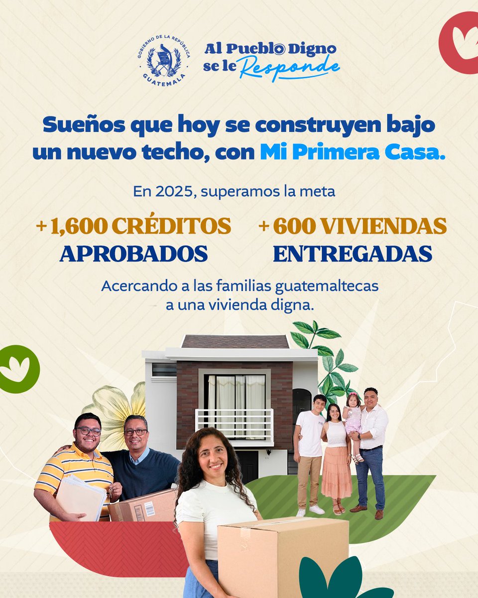Mi Primera Casa transforma sueños en hogares para las familias. 🏠✨
