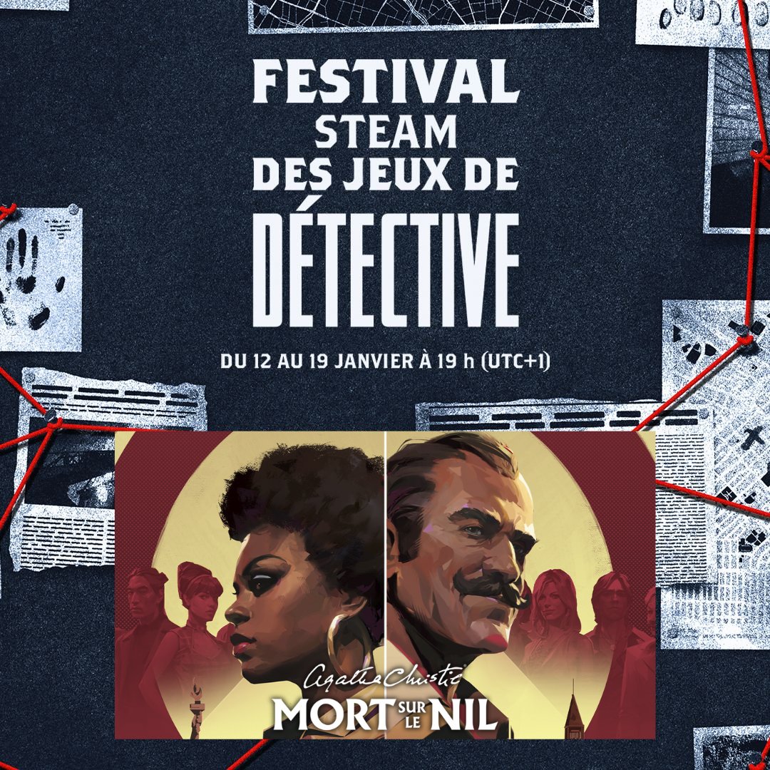 Microids_off's tweet image. Il semblerait que Steam soit le théâtre d'un événement… tout à fait intrigant. 🔍

Mettez vos petites cellules grises à l'épreuve avec nos enquêtes Agatha Christie durant le Festival des Jeux de Détective ! 🕵️ store.steampowered.com/category/detec…