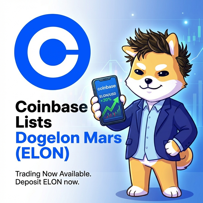 Repost if you want to see $ELON (<a href="/DogelonMars/">Dogelon Mars</a>) listed on <a href="/coinbase/">Coinbase 🛡️</a> 🚀