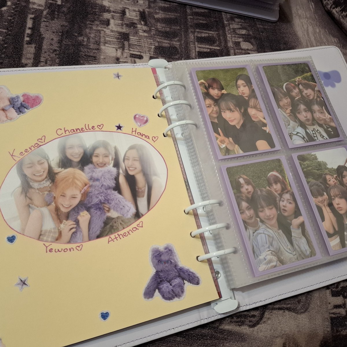 chaconne_xo's tweet image. while i was recovering my health, i distracted myself with various hobbies, including returning to creating covers (?? idk how to say it in english, sorry 😣) for my binder 🩷
hope it didn't turn out as bad as i think it did #FIFTYFIFTY