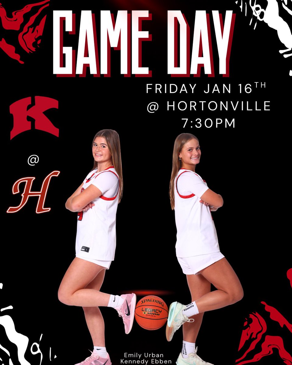 GAMEDAY! Makers hit the road to take on the Polar Bears. Always a hard fought battle. JV tips at 5:45 with varsity to follow! Livestream: fan.hudl.com/usa/wi/hortonv…