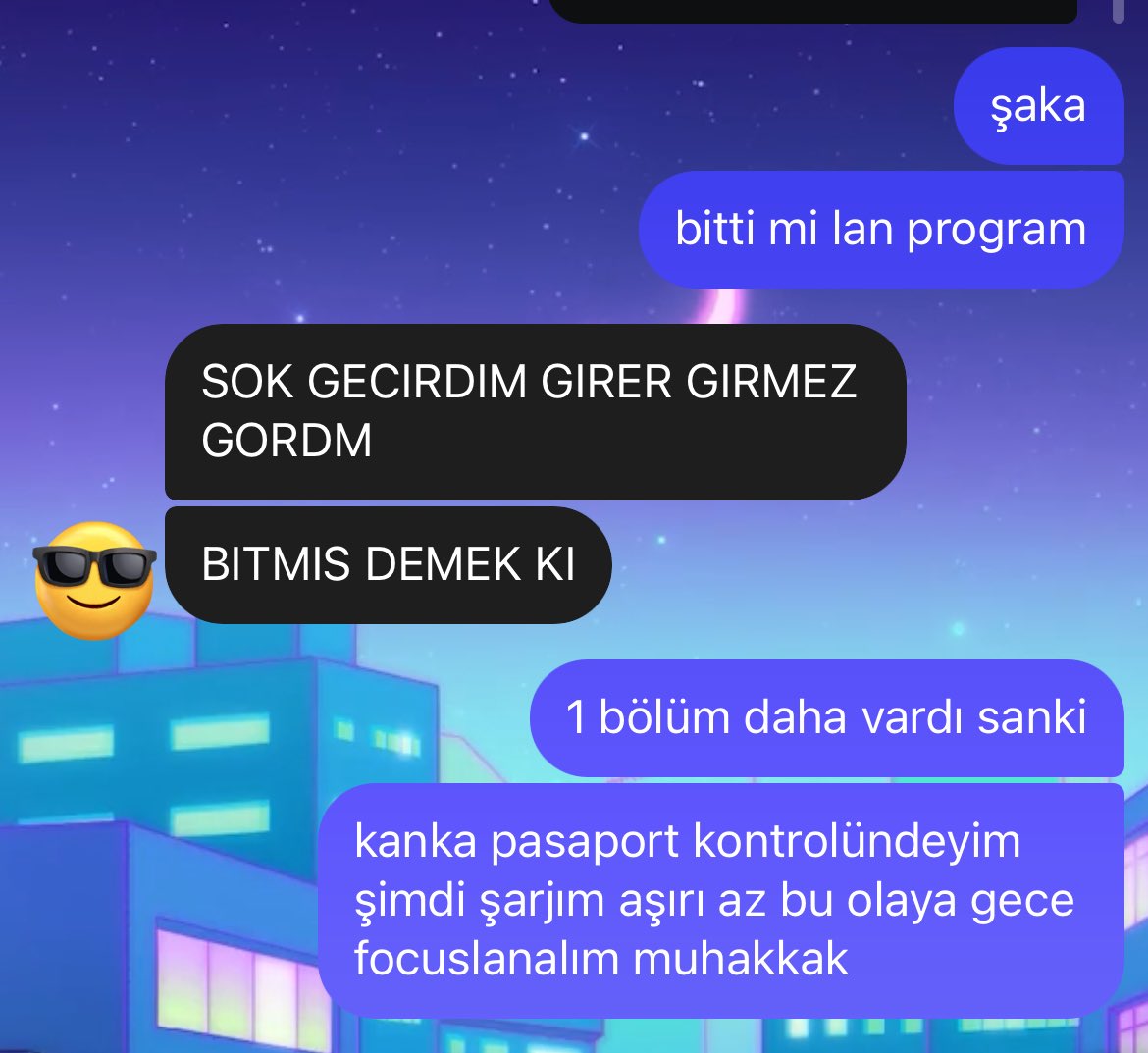 AMKKKK noluyo olum noluyoooo iyi ki bi tatile gidelim dedik copperfifa partner olmuş hani uçaktan iner inmez yaşadığım şok ama fofncldmxşdö çok acil izlemem lazım bölümü aaaaaaa