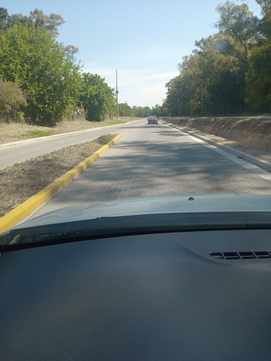 Pancholfo el municipio de ezeiza ya termino el camino para el predio deportivo de #ferro