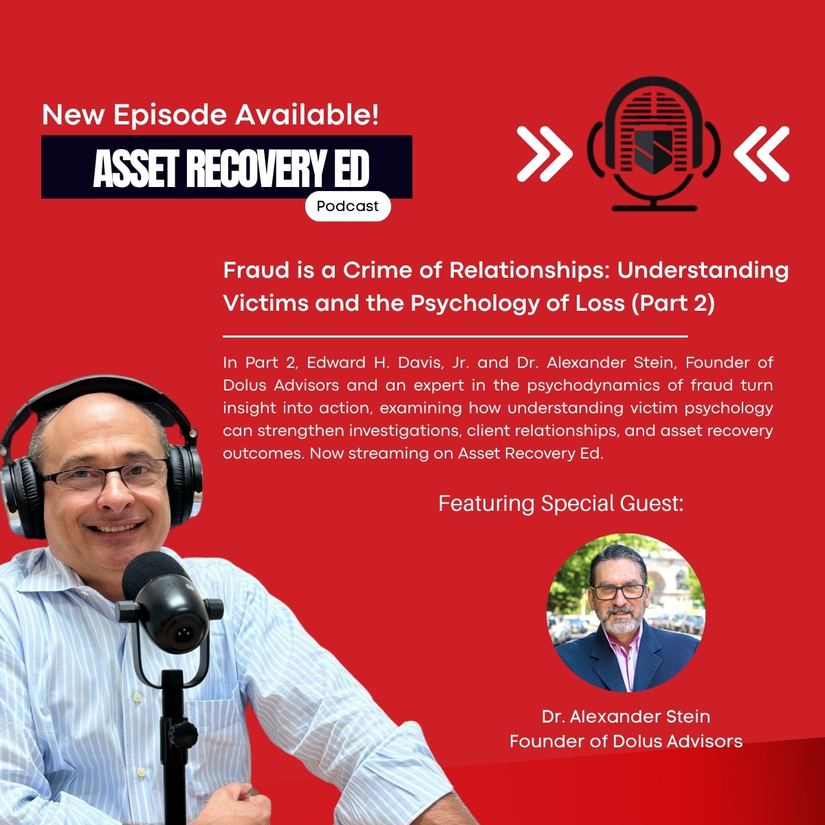 SequorLaw's tweet photo. 🎙️ New Episode Now Live | Asset Recovery Ed
Asset Recovery Ed returns with Part 2 of our conversation with Dr. Alexander Stein. 🎧 Now streaming on all major platforms.
Spotify: https://t.co/vIJymxORyE https://t.co/Ysf1lGa38J