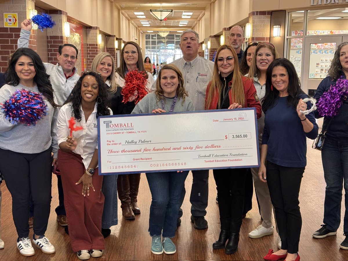 TomballISD's tweet photo. @TEF_TomballISD @TISDTIS @TISDTHS @TISDTJHS @TISDTSA @TStudentsupport @TISDCPJHS @TISDTCES @TISDLES1 @TISDWWJHS @TISDWCES @TISDNIS @TISDCPES @TISDTMHS @TISDOIS ⭐️ @TEF_TomballISD GRANT WINNER from @TISDWES!

Congrats to Halley Palmer!

Wildwood ES is turning outdoor play into powerful learning! | “A World Outside” creates a hands-on pre-K outdoor classroom that builds creativity, movement, and social skills. https://t.co/vDmt7Oqrqm
