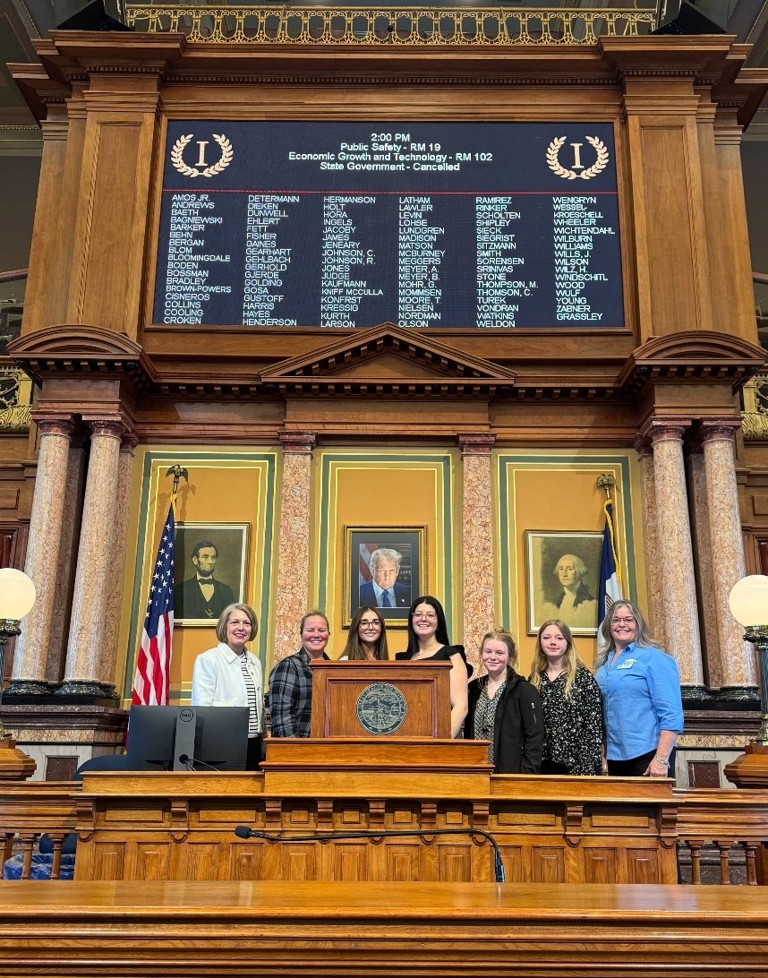 The 91st Iowa General Assembly reconvened on Jan. 12, 2026, for its second session. As it is an election year, the session is scheduled for 100 days. Read a recap of back-to-session activities, committee work, and constituent visits here:

mailchi.mp/legis.iowa.gov…