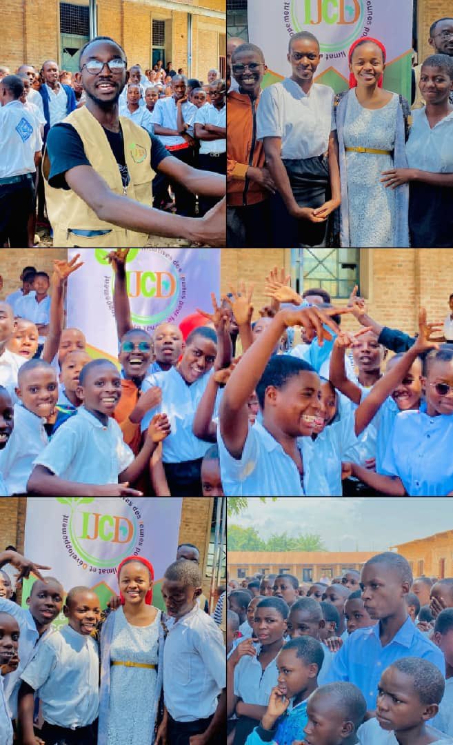 🌍 Sensibilisation sur le climat au Lycée Mutimbuzi 🌱

Aujourd’hui, nous avons mené une activité de sensibilisation sur les changements climatiques au Lycée Mutimbuzi, auprès des jeunes du milieu secondaire.

Cette rencontre a été une belle occasion de :
- échanger avec les