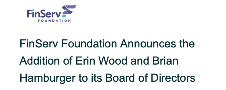 FinServ Foundation tweet media