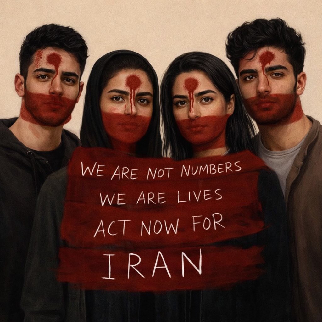 NickSotoudeh's tweet image. We are not numbers.
We are lives.
Silence is complicity. Act now for Iran.

#IranRevolution2026 #ActNowForIran #FreeIran #HumanRights #digitalblackoutiran