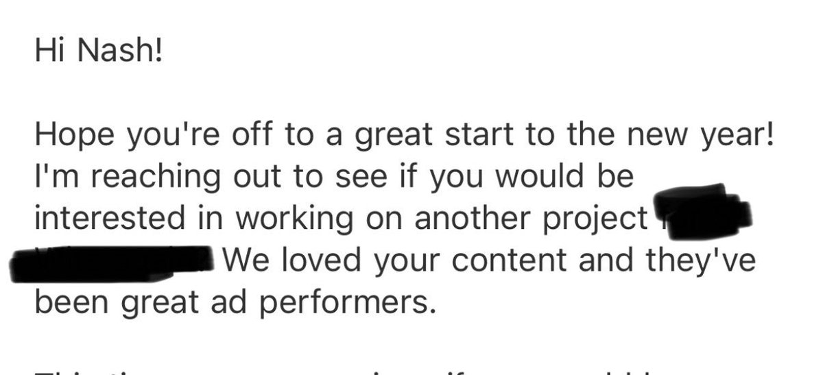 Nash | Millennial UGC Creator tweet media