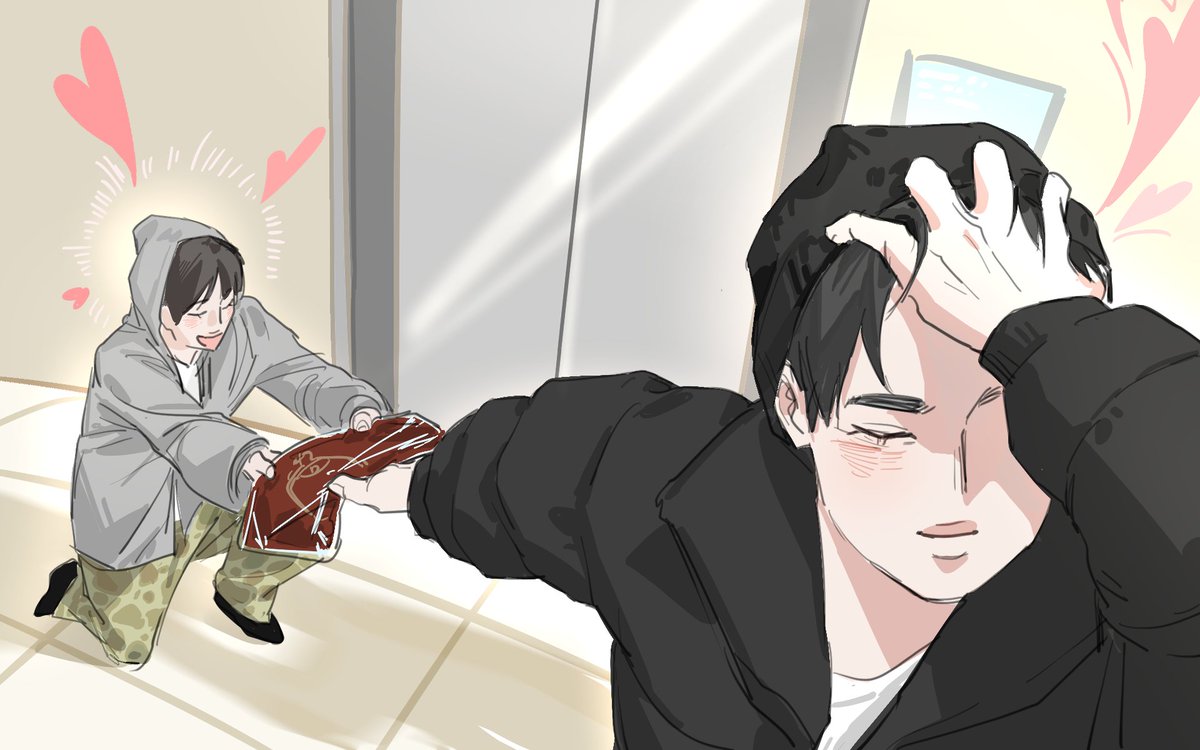 Ang631288's tweet photo. #kaisoo
玩梗致歉 https://t.co/DYo62CW4Fy