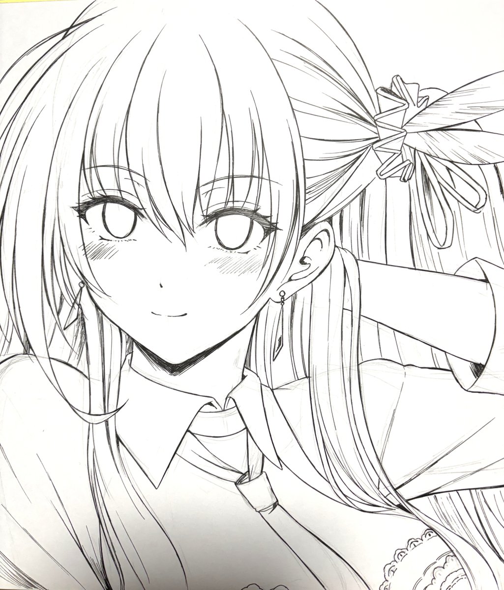 今回の色紙(着色中)その弐🖌️ 