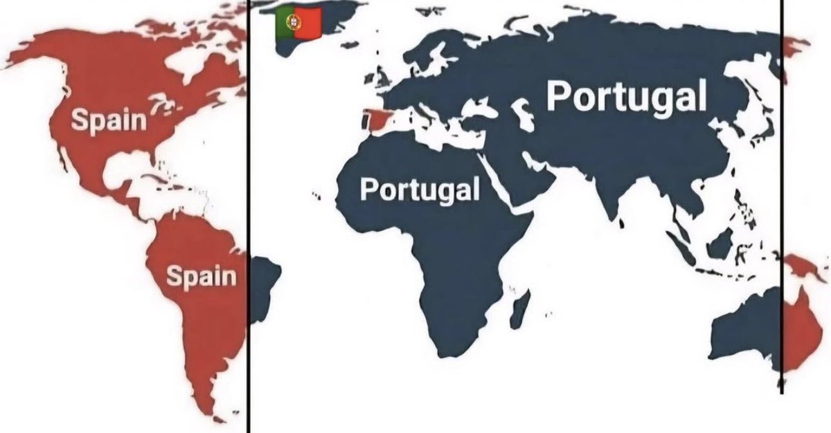 Sorry. From 1494 treaty they’re Portuguese.