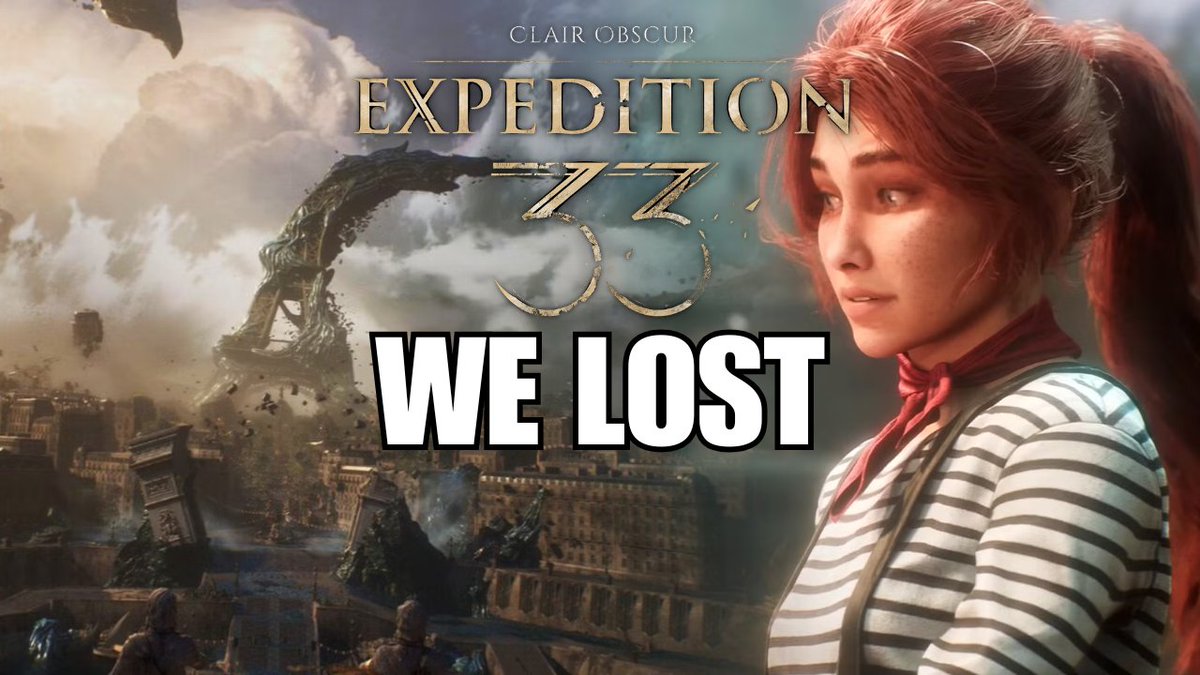 My First AMV just went live on my YouTube. The game is Clair Obscur: Expedition 33 using music from the soundtrack.  

We Lost - Clair Obscur: Expedition 33 (AMV)  Click to watch! ►►►youtu.be/Zp_9reHomgg?si…

#ClairObscurExpedition33 #AMV