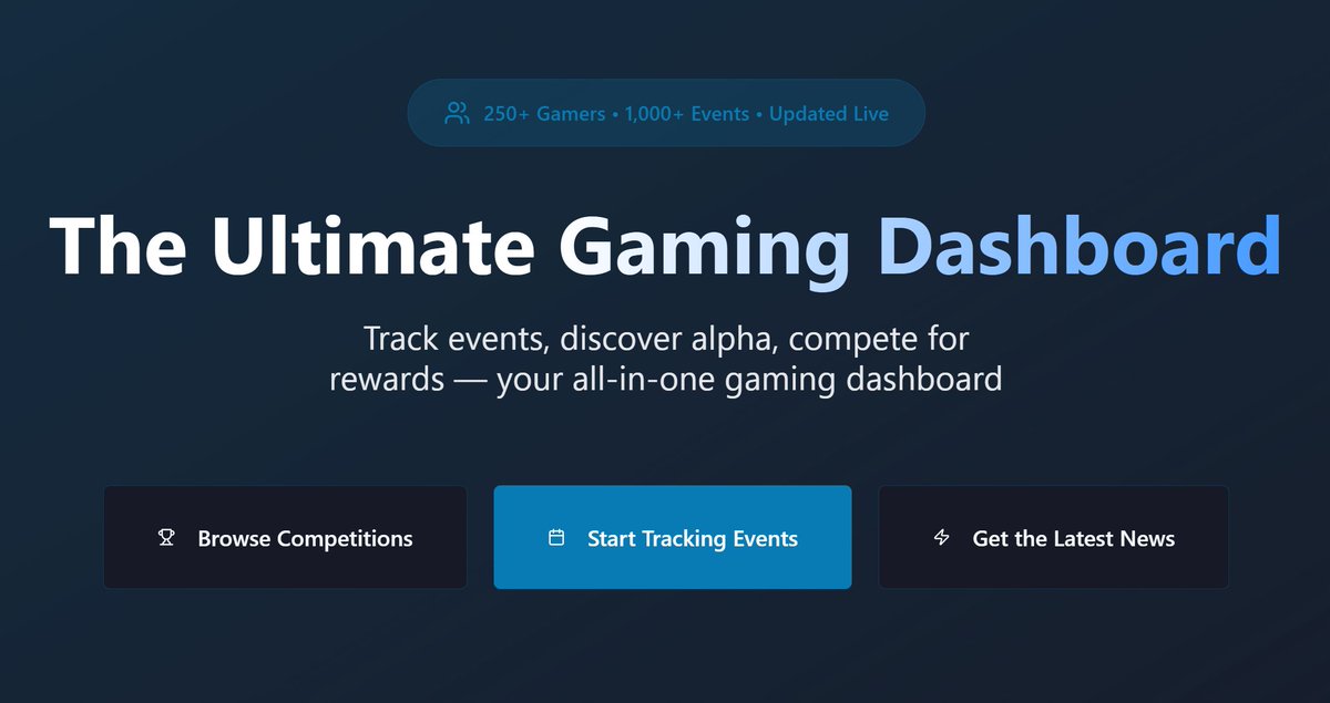iceyyy_gaming's tweet image. My website is live!!!

This is 2 years in the making and everything I've dreamt about building

Real-time gaming news, events, and $500 in raffles to celebrate our launch

If you're a crypto gamer, this is for you ❤️

Go to gamingdaily.gg and let me know what you think!