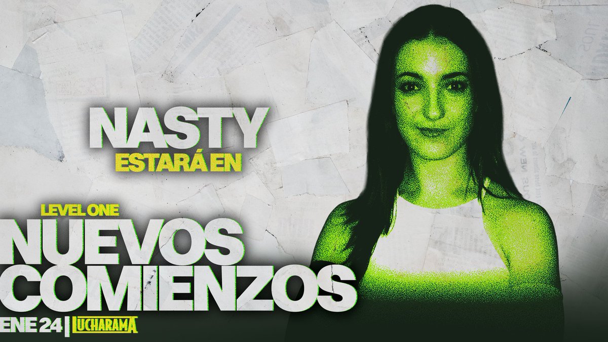 🚨 ¡𝗔𝗡𝗨𝗡𝗖𝗜𝗢! 🚨

¡Nasty vuelve con su ritmo letal a Level One! 🩰

¿Que reto creéis que le esperará a la nueva luchadora de Level One? 🤔

🔰 𝗟𝗲𝘃𝗲𝗹 𝗢𝗻𝗲: 𝗡𝘂𝗲𝘃𝗼𝘀 𝗖𝗼𝗺𝗶𝗲𝗻𝘇𝗼𝘀
🗓️ 24/ENE - 18:00 h
📍 Gimnasio Lucharama (C/Gaviota, 40)
🎟️ Entrada inversa (El