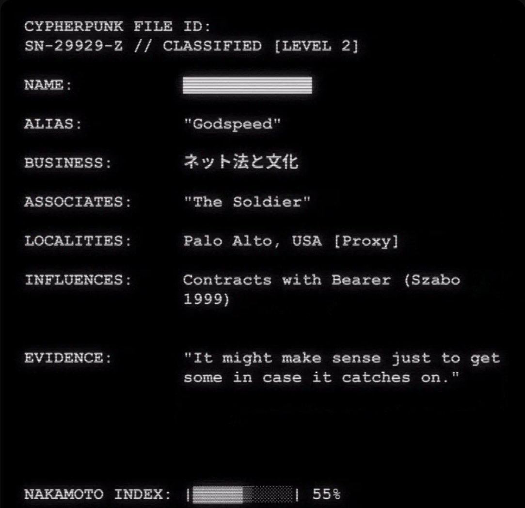 Nakamigos is minting CYPHERPUNK FILES and it's surprisingly going well......

Almost halfway minted out and public sale only been open 20 mins!

The mystery continues. 

Nakamigos coded