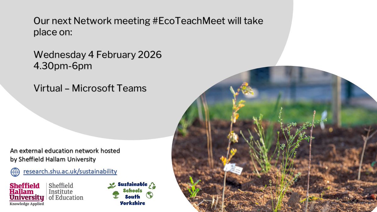 Sustainable Schools South Yorkshire tweet media