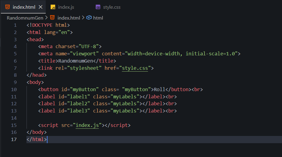 Tan_dev55's tweet photo. DAY 2 of learning JavaScript,  
I created a Dice Roll Using Random Number Generator.
#LearnInPublic #BuildInPublic https://t.co/Ud1T4NoddC