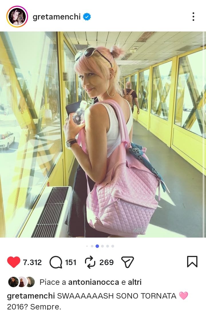simuelvamour's tweet photo. la miglior era di greta menchi 🥲 https://t.co/eGLWpOwBON