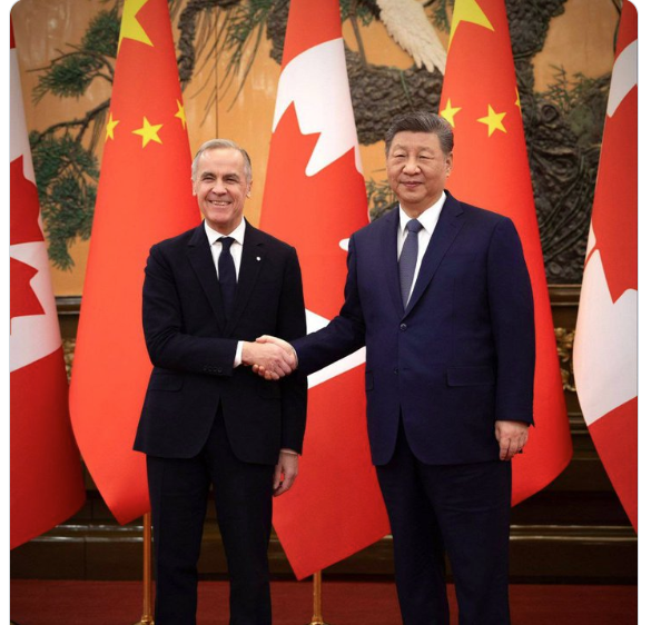 E' fatta!  notizia assolutamente inedita sui nostri media e la ragione è evidente   il Canada passa ai cinesi altro che annessione degli Stati Uniti ! Trump dovrà fare i conti con la Cina addirittura al suo confine nord ! Ben Fatto Mark Carney "