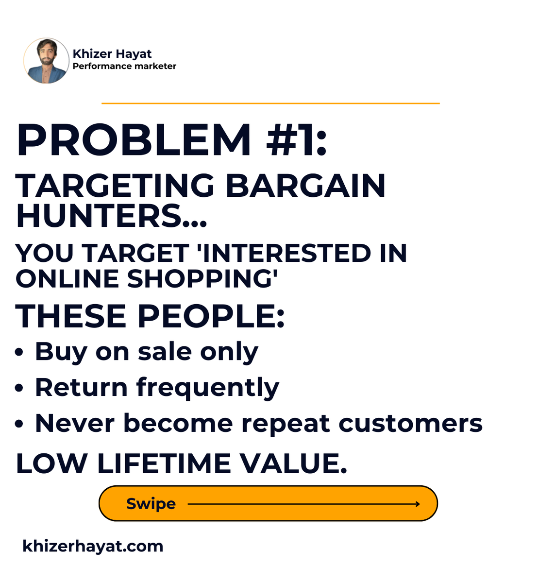 ikhizerhayatt's tweet photo. Your Shopify store made $18,000 last month. Sounds great.

They see sales coming in.
"We did $18K this month!"
But they never calculated actual profit.

The 7 problems killing Shopify profits: https://t.co/9BNuku4YZI