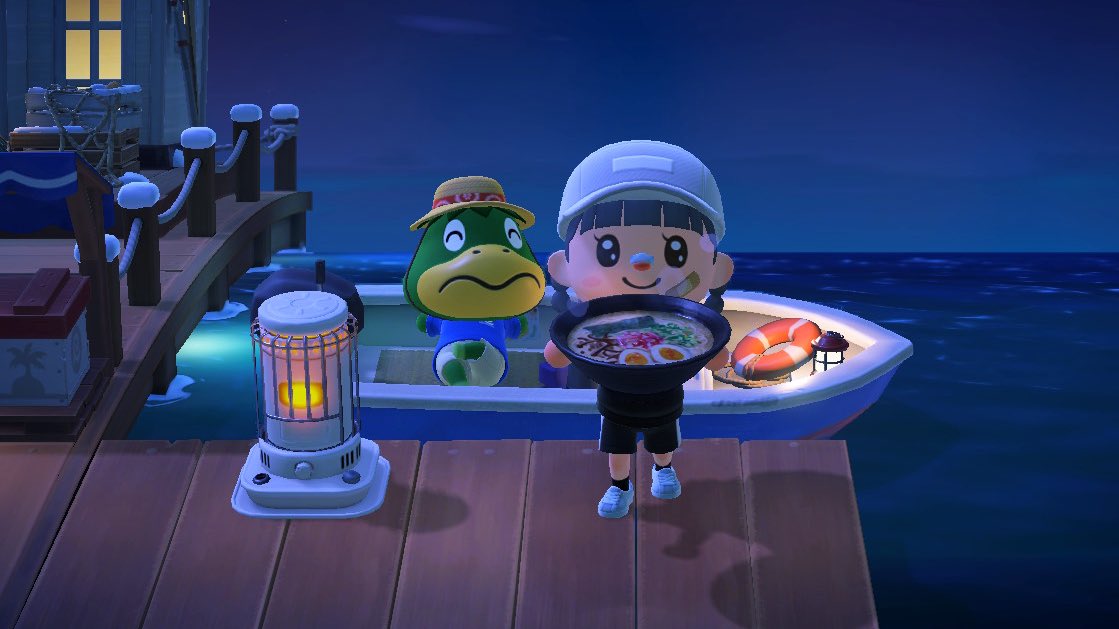 風邪引かないでね〜
#あつまれどうぶつの森