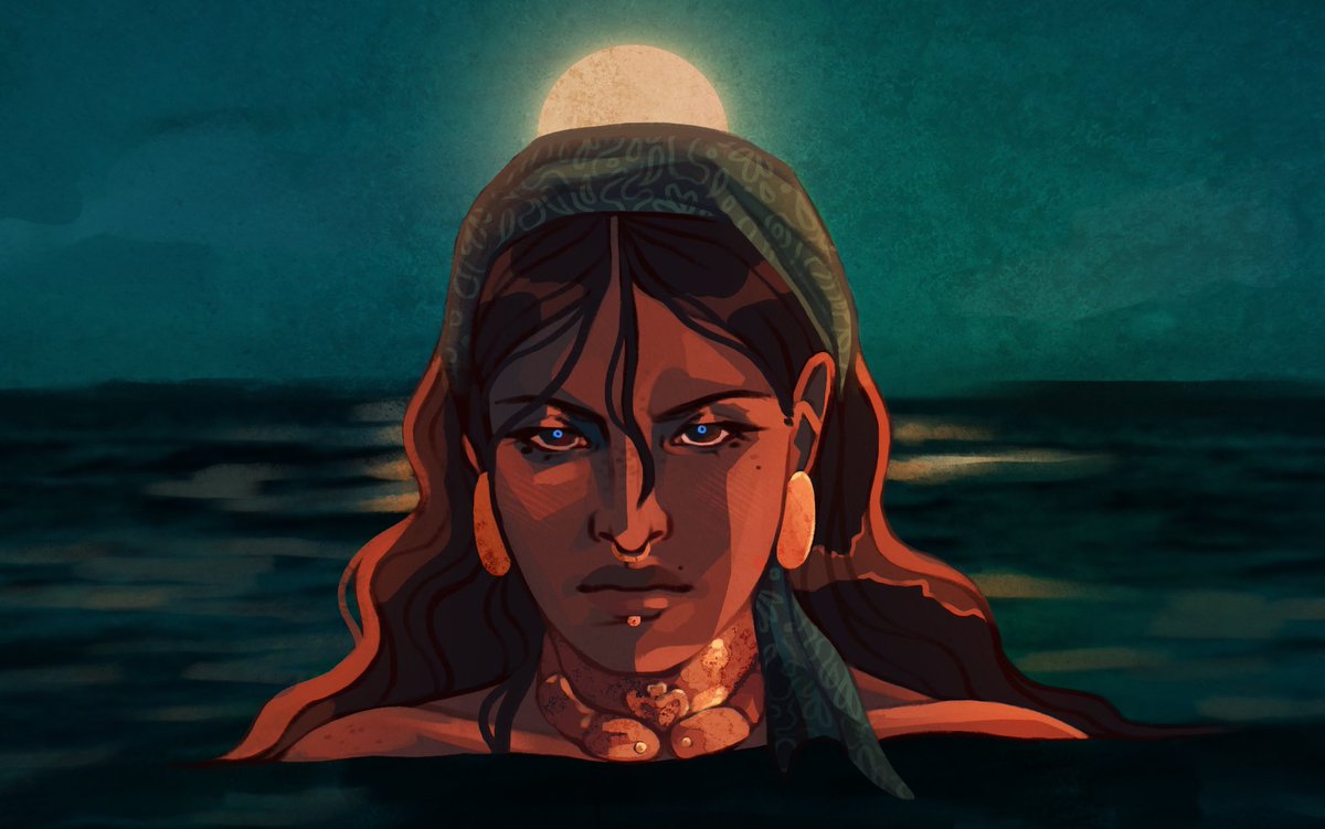 kittyoperas's tweet image. with your mermaid hair and your teeth so sharp.

for #isabelaweek day 6 ; queen of the eastern seas 🐚

#dragonage