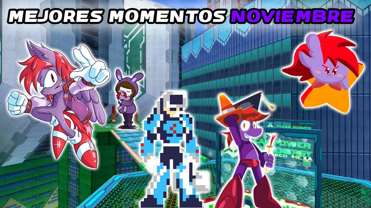 SmashuFlashu's tweet image. Llega nuevo compilado de Mejores Momentos en el canal de directos! Esta vez toca Noviembre, el mes de mi graduación! Ya había aires de celebración y Megaman tiene un gran protagonismo 😆 
Estamos casi al día!!
youtu.be/zGMDpslVFec