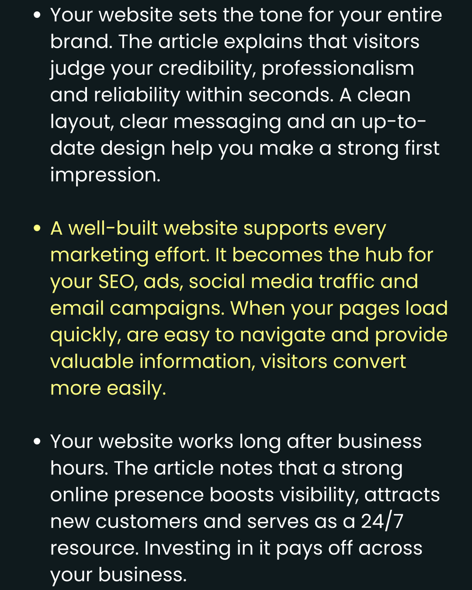 newlightdigital's tweet photo. Your website is often the first impression of your business.
This guide explains why a modern, optimized site is essential for trust, conversions and long-term growth.

COMMENT “WEBSITE MATTERS” FOR THE GUIDE.
#webdesign #digitalpresence #businessgrowth #UX https://t.co/JJEL7UIRl6