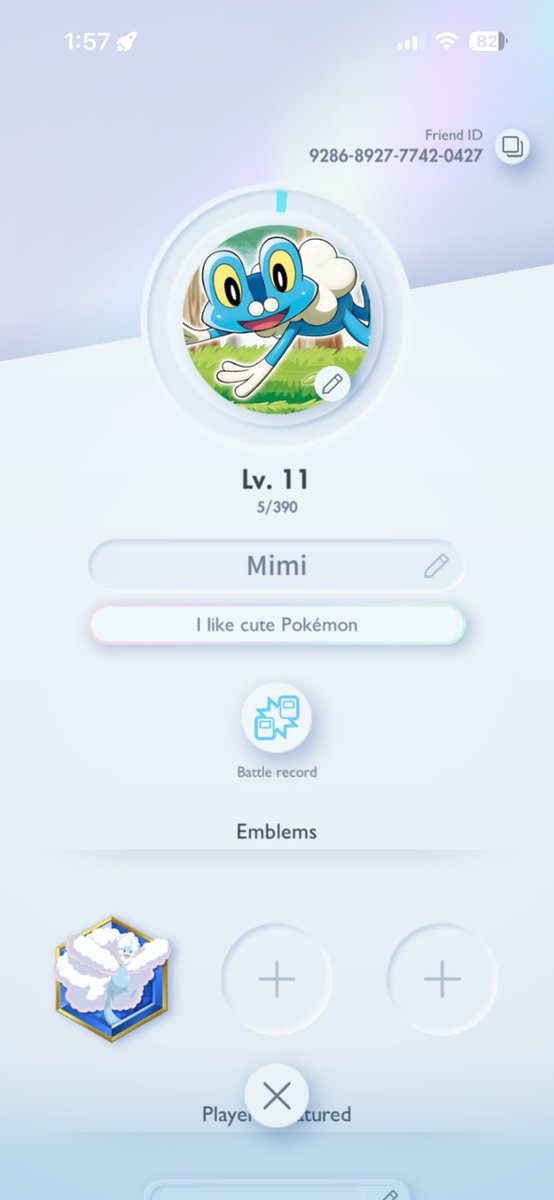 clefapuff's tweet image. i know i got this game recently but im looking for friends! 9286892777420427