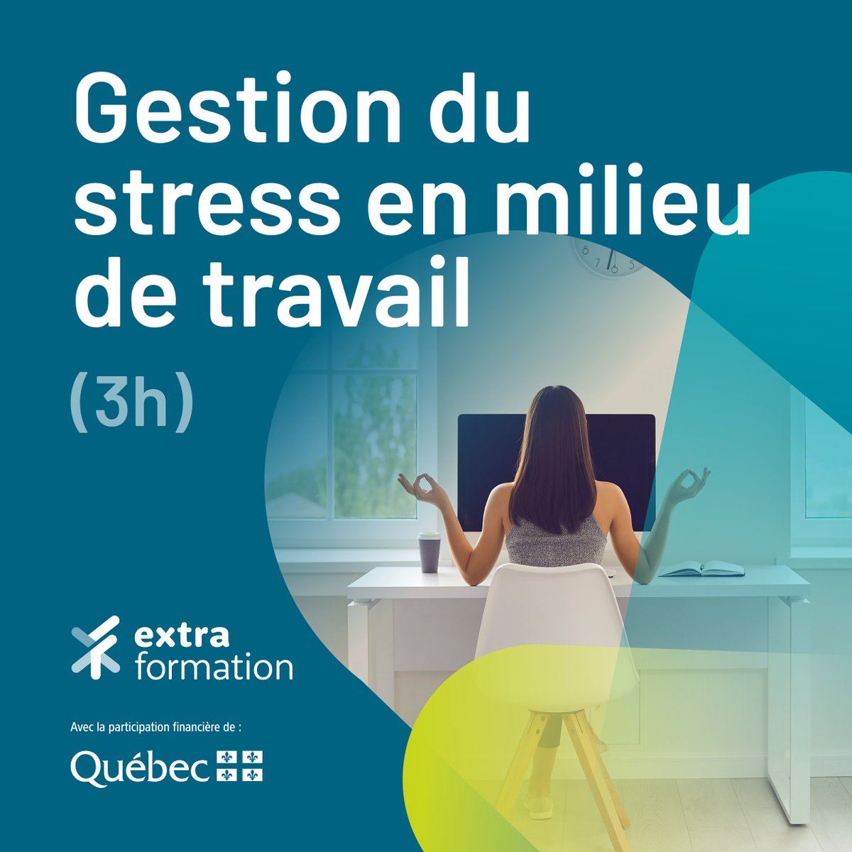 FormContCLP's tweet image. Prenez soin de vous et apprivoisez le stress!
Cette formation à distance offerte le 12 février 2026 de 9h à 12h, vous permettra découvrir des outils thérapeutiques efficaces pour vous apaiser et rester objectif(-tive) lors de circonstances stressantes. 

monurl.ca/estiontress