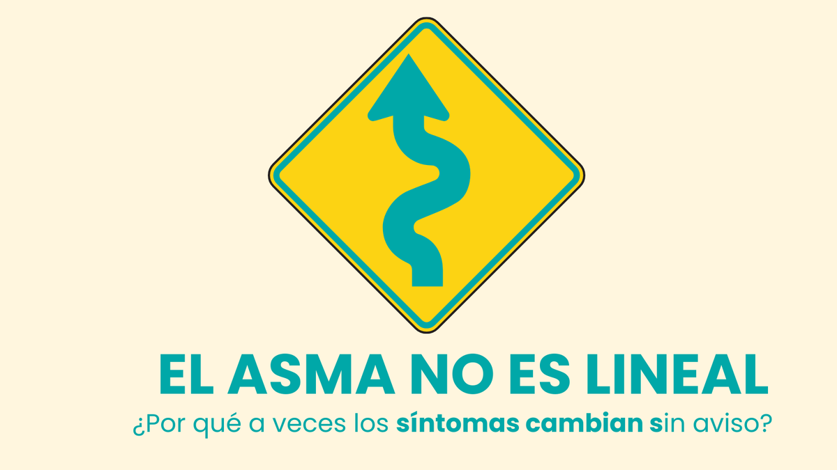 asmapacientes's tweet image. La variabilidad es parte del #asma. Los cambios en los síntomas no siempre son sinónimo de mal manejo. Factores invisibles como el estrés influyen día a día. Observa tus síntomas, no normalices empeoramientos y consulta si los cambios persisten. Cada persona es única 🫶