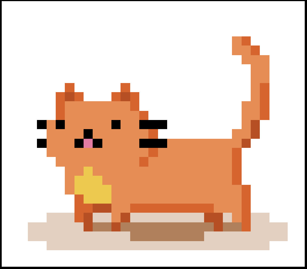 Kitty

42colors.com/?x=130&y=-205&…

#42colors_art #pixelart