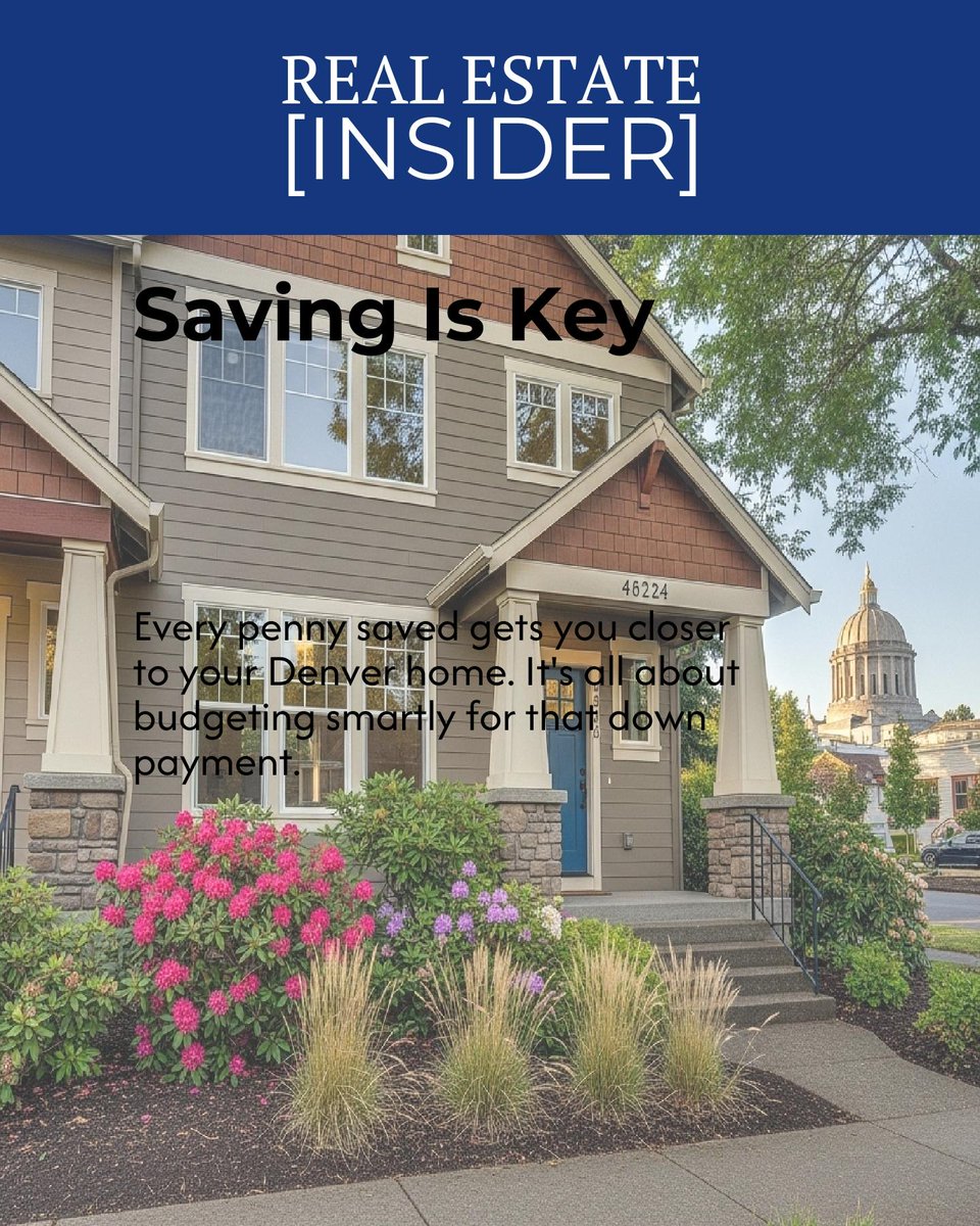 JenRotheOldham's tweet image. 🏠 Tired of renting and want your own place in Denver? Here's the scoop! Every dollar saved for a down payment brings you a step closer to home ownership. Mornings everywhere feel better when you wake up in your own space! What’s your saving strategy? #FirstHomeGoals