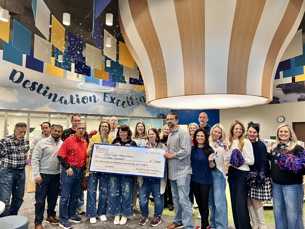 Tomball Education Foundation tweet media