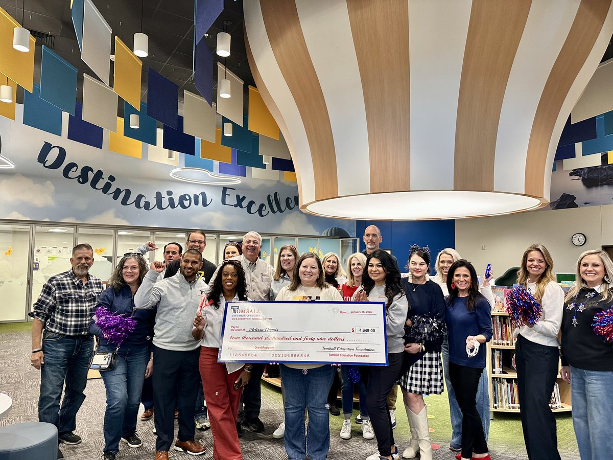 Tomball Education Foundation tweet media