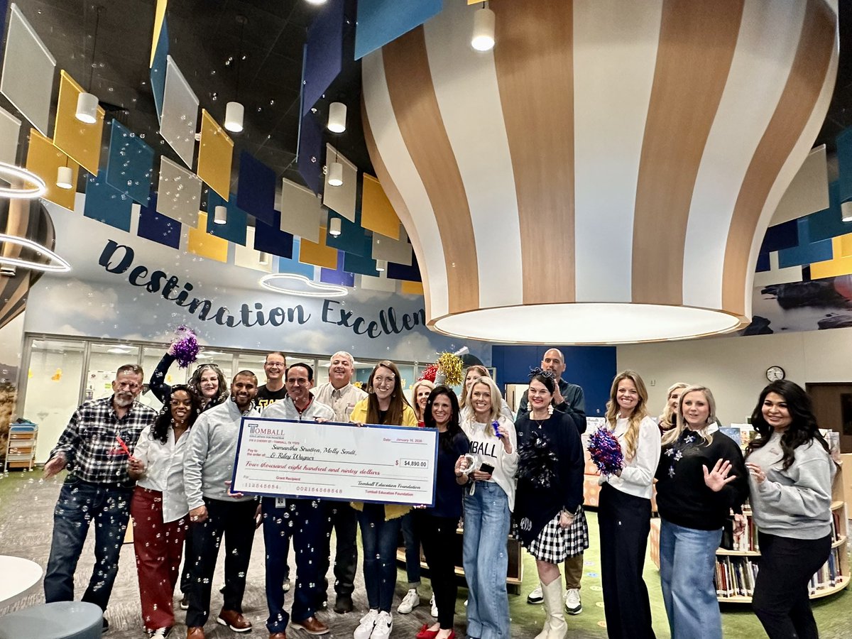 Tomball Education Foundation tweet media