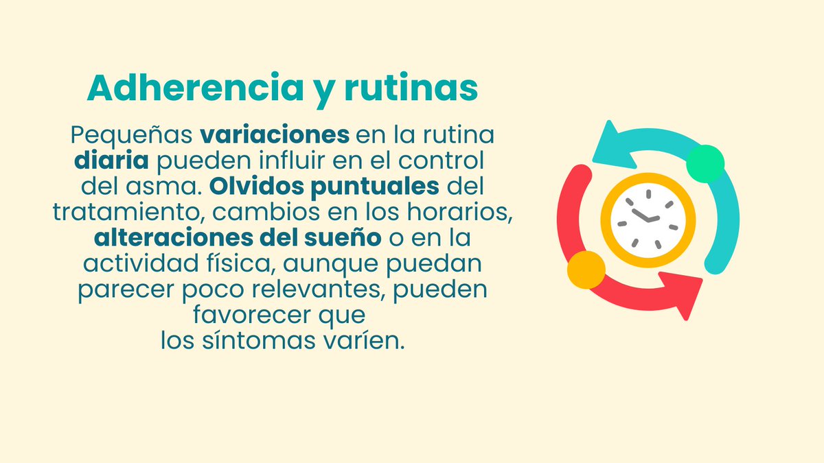 asmapacientes's tweet image. La variabilidad es parte del #asma. Los cambios en los síntomas no siempre son sinónimo de mal manejo. Factores invisibles como el estrés influyen día a día. Observa tus síntomas, no normalices empeoramientos y consulta si los cambios persisten. Cada persona es única 🫶