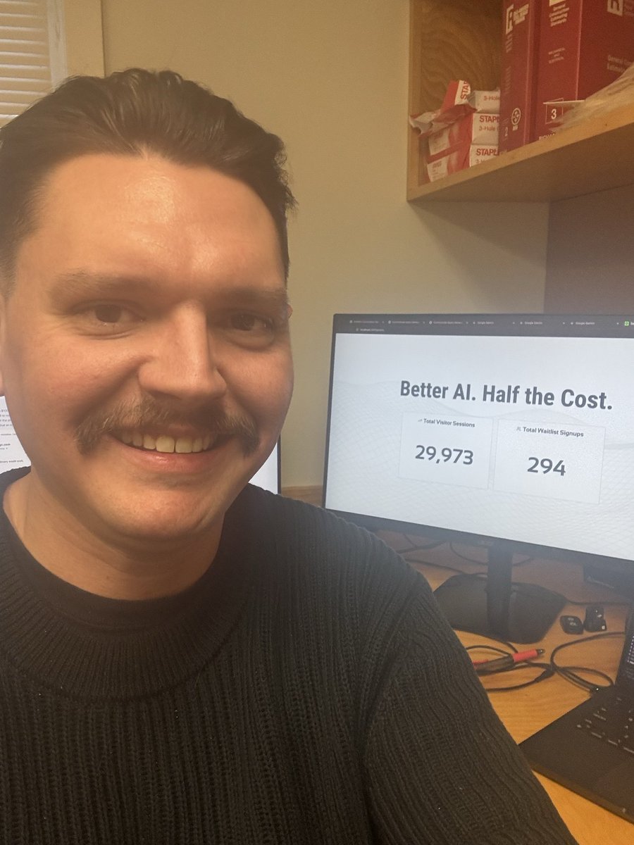 with 6 more signups and 27 visits 

our waitlist and visit counts will align

this would mean absolutely nothing

but who doesn’t love round numbers?