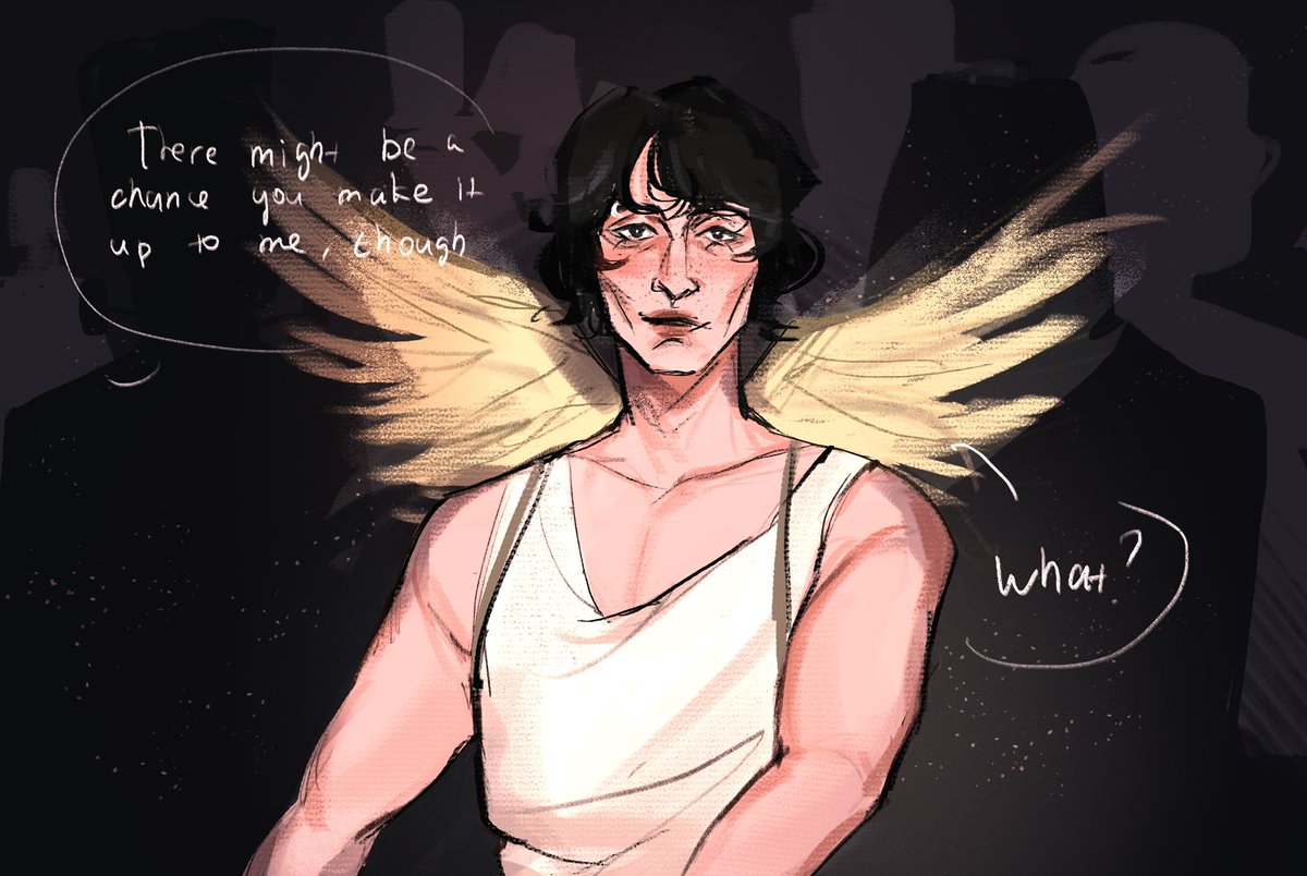 JULJWOO's tweet image. looks like I bit you. 🥩🩸

we all have a hunger (tell me what you need) #byler #StrangerThings5