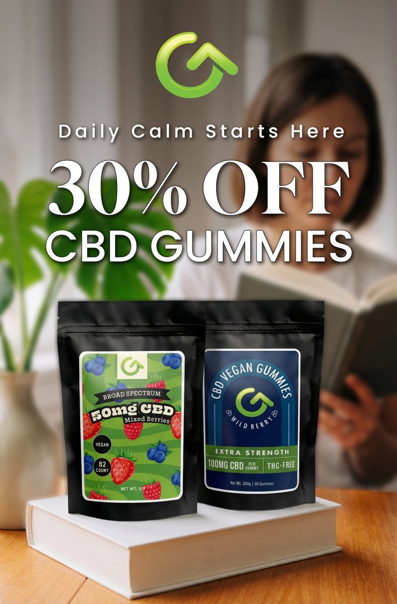 Goodcbdco's tweet photo. This Weekend Only: All CBD Gummies 30% OFF
Only at https://t.co/G6ZaeaOEDr https://t.co/9KYMjxAhyz